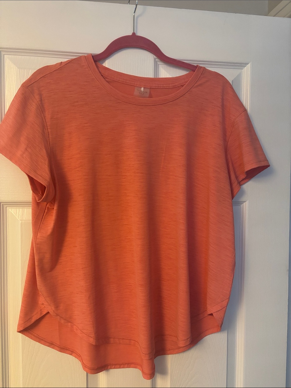 Calia flutter hem tshirt size XL